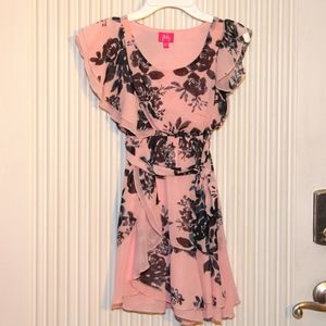 Pretty Pinky Dress- High Fashion Details
